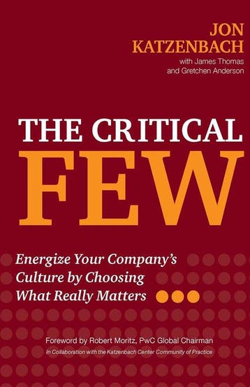 The Critical Few 9781523098729 Jon Katzenbach, Verzenden, Jon Katzenbach