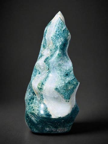 ***GEEN RESERVE*** Ocean Jasper Flame – Natuurlijke kunst, Collections