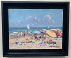 Niek van der Plas (1954) - Dagje aan het strand