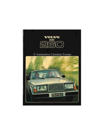 1978 VOLVO 260 SERIE BROCHURE NEDERLANDS, Ophalen of Verzenden