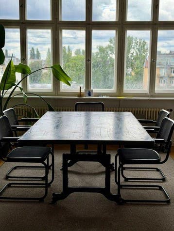 andere - Tafel - Acryl, Gietijzer - Industrieel ontwerp