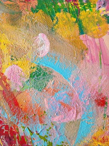 Laura Capellini -  SOUL GARDEN #11(XL) Acrylic on canvas -