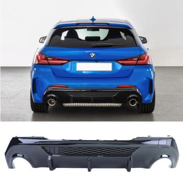 Diffuser | geschikt voor BMW | 1-serie 2019+ F40 | M-Tech |, Verzenden