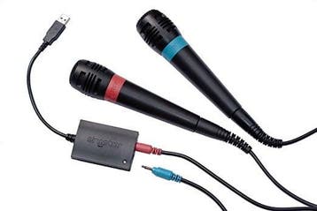 2x Originele Singstar Microfoon Wired PS2, PS3, Games en Spelcomputers, Spelcomputers | Sony PlayStation 2, Ophalen of Verzenden