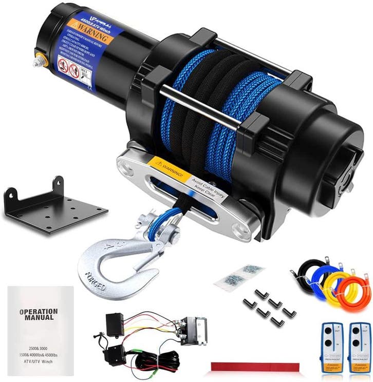 Elektrische Lier 2045kg | 30% Korting | Retour Deal, Bricolage & Construction, Treuils et Palans, Envoi