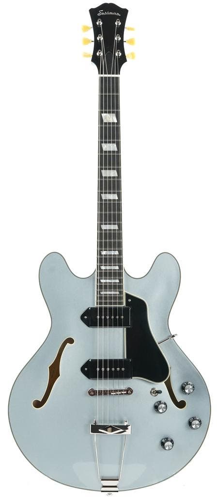 Eastman T64 Thinline Ice Blue Metallic, Muziek en Instrumenten, Snaarinstrumenten | Gitaren | Elektrisch, Verzenden