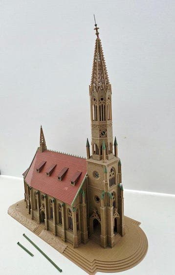 Vollmer H0 - 3739 - Modeltreinlandschap (1) - Groter, Nieuw