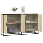 vidaXL Dressoir 134x35x76 cm bewerkt hout sonoma, Huis en Inrichting, Verzenden, Nieuw