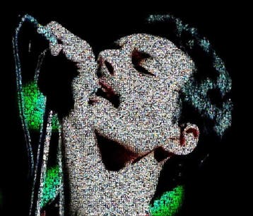 David Law - Crypto Freddy Mercury VII - Format XL 50x75, Antiek en Kunst