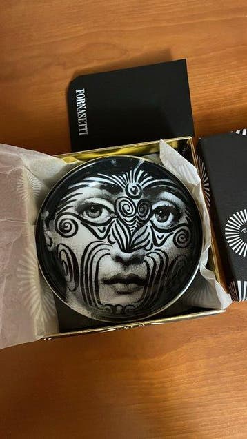 Fornasetti-Milano - Piero Fornasetti - Asbak - Tema e, Antiek en Kunst