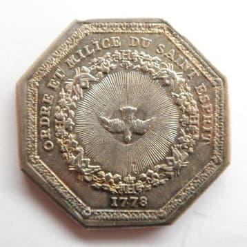 Frankrijk. Jeton en argent Louis XVI. Ordre du Saint-Esprit