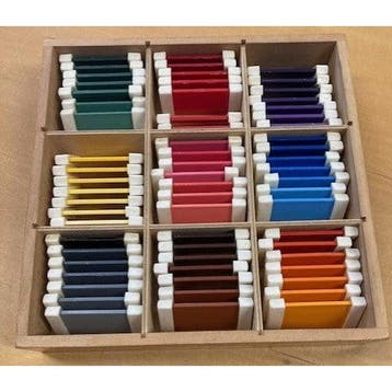 Montessori kleurspoelen nuancekist, Boeken, Verzenden, Nieuw