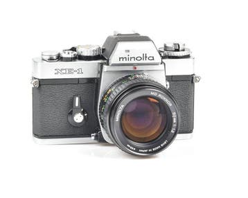 Minolta XE-1 + 50mm f1,2 MD Rokkor Appareil photo argentique, Audio, Tv en Foto, Nieuw