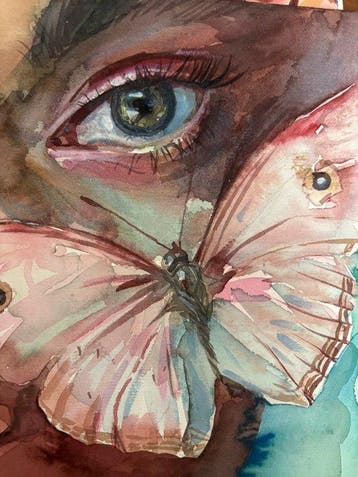 ARIANSIS REYES JORDAN - Título: De la serie: “PSIQUE”