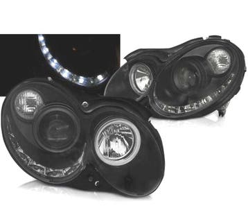 Phares Tfl Led Daylight Pour Mercedes Clk W209 02-09 Fond No, Autos : Pièces & Accessoires, Éclairage, Verzenden