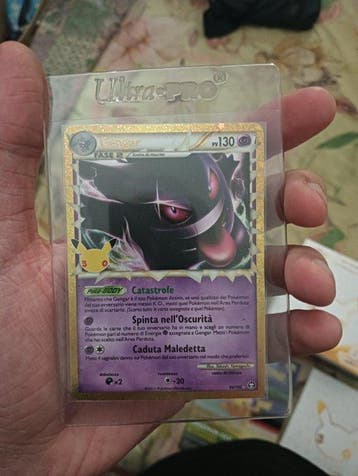 Pokémon - 1 Card - Pokémon - Gengar 94/102 Promo card, Foil, Hobby en Vrije tijd, Nieuw
