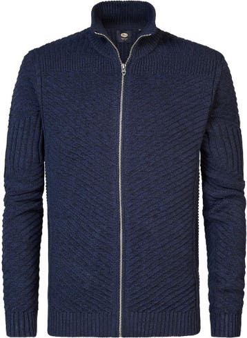 Petrol Kabelvest Nunam Navy maat Maat 52/54 (L) Heren, Maat 52/54 (L), Nieuw, Petrol, Verzenden