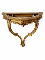 Wandtafel - Hout - Antieke console, Antiek en Kunst