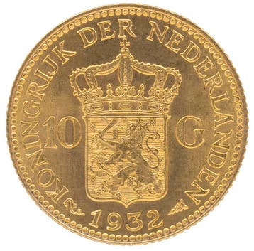 Gouden tientjes beschikbaar, Postzegels en Munten, Verzenden, Goud