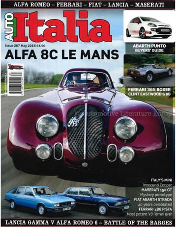 2018 AUTO ITALIA MAGAZINE 267 ENGELS