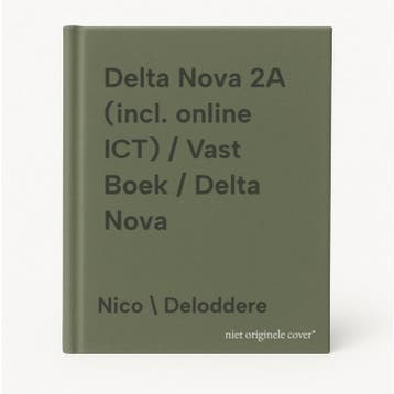 Delta Nova 2A (incl. online ICT) / Vast Boek / Delta Nova, Livres, Livres scolaires, Verzenden, Nico \ Deloddere