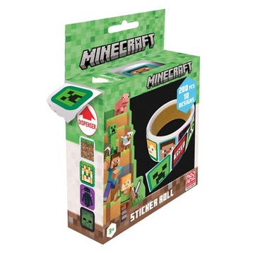STICKER BOX MINECRAFT, Hobby en Vrije tijd, Stickers en Plaatjes, Ophalen of Verzenden, Nieuw