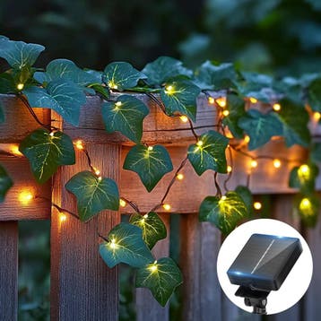 Lichtsnoer Buiten - Lichtslinger - Led - 12 m - Zwart - Aigo, Verzenden, Nieuw