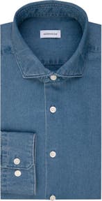 2dekans | Seidensticker regular fit overhemd - twill - blauw, Kleding | Heren, Overhemden, Ophalen of Verzenden, Nieuw