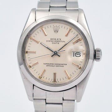 Rolex - Oyster Perpetual Date - Ref. 1500 - Homme -, Handtassen en Accessoires, Horloges | Heren, Nieuw
