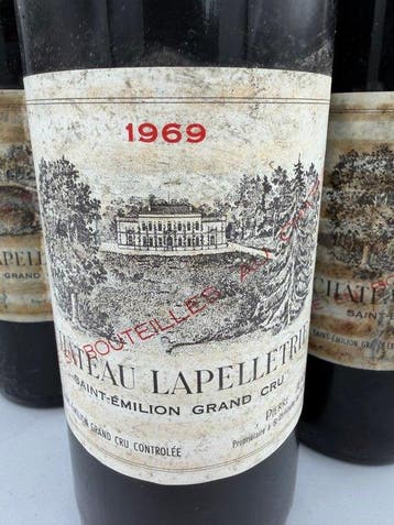 1969 Château Lapelletrie - Saint-Émilion Grand Cru - 6, Nieuw