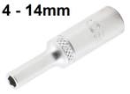Bgs Technic Diepe dop pro torque  1/4 , 4-14mm, Auto-onderdelen, Banden en Velgen, Verzenden, Nieuw