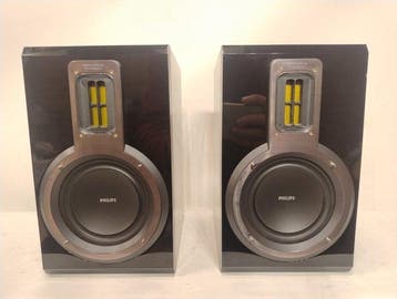Philips - MCD716 Neodymium Ribbon Tweeter Luidsprekerset, Nieuw