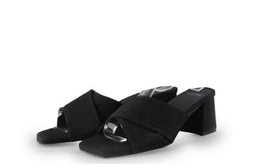 Manfield Muiltjes in maat 37 Blauw, Vêtements | Femmes, Chaussures, Verzenden