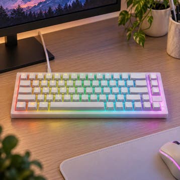 Clavier mécanique QWERTY Cherry XTRFY K5V2 - blanc - CY, Verzenden, Neuf