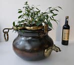 XL - Heksenketel - Bloempot - Koper