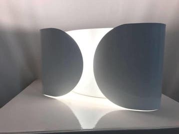 Flos - Tobia Scarpa - Foglio - Lamp - Wit geverfd metaal
