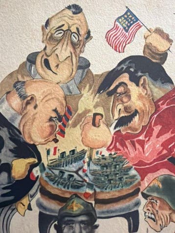 Italië, Verenigd Koninkrijk, Verenigde Staten, Rusland -, Verzamelen, Gelopen