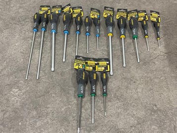 Veiling - Stanley schroevendraaier set 15-delig FatMax, Nieuw