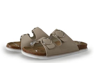Esprit Slippers in maat 42 Beige, Kleding | Dames, Schoenen, Slippers, Verzenden, Beige, Gedragen