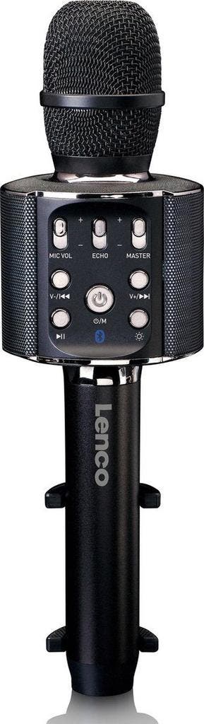 Karaoke Microfoon – met Bluetooth - Zwart – Lenco - BMC-090B, Musique & Instruments, Microphones, Envoi
