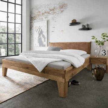 Forestales Navarra Kernbeuken Houten Bed - 200 x 220, Nieuw