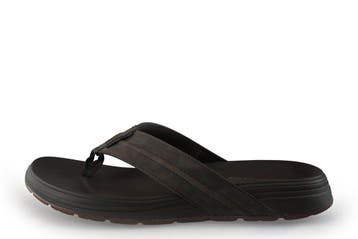 Skechers Slippers in maat 41 Bruin, Kleding | Heren, Slippers, Bruin, Verzenden, Zo goed als nieuw