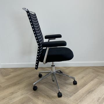 Antonio Citterio AC2 Vitra design bureaustoel /, Ergonomisch, Gebruikt, Zwart, Bureaustoel