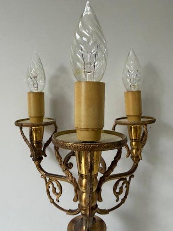 Decoro Giotto Florentine - Lampe de table - Laiton, Métal, Antiek en Kunst