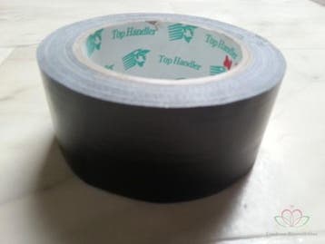 Watervaste tape 48mm meter Duct tape Zwart, Hobby en Vrije tijd, Nieuw