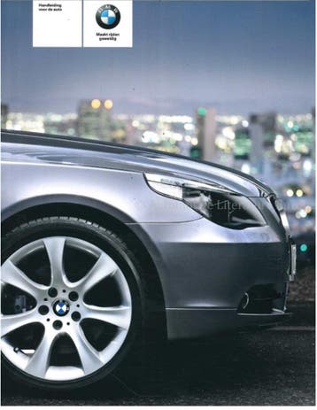 2004 BMW 5 SERIE INSTRUCTIEBOEKJE NEDERLANDS, Ophalen of Verzenden