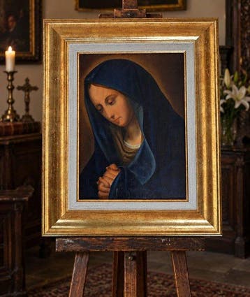 École italienne (XIX) - Mater Dolorosa, Antiek en Kunst
