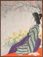 Early Spring /Sumida Riverbank    -, Antiek en Kunst