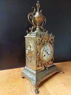 Tafelklok - Japy Freres Empirestijl - Verguld brons -, Antiquités & Art