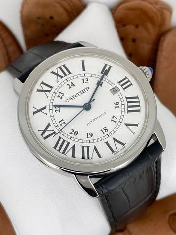 Cartier - Ronde Solo Automatic - W6701010 - Homme -, Nieuw